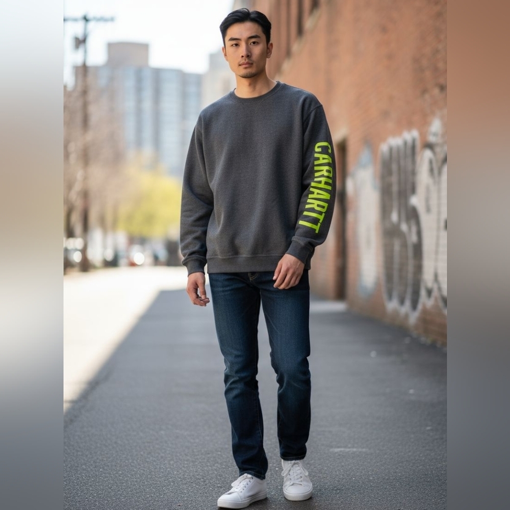 Carhartt Men's Gray Sweatshirt